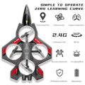 remote control combat drone four-channel suspended four-axis drone fixed height roll stunt remote control lighting flight