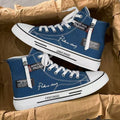 Men's canvas shoes 2025 new winter black athletic versatile casual sneakers men's spring/autumn high-top skate shoes