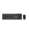 Lenovo km120pro wired usb keyboard and mouse set computer desktop notebook office keyboard mouse 104 keys