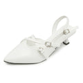 2025 new french-style patent leather pointed-toe pumps with buckle strap, soft sole, stiletto heel
