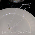 Sparkling green zircon-x962 silver