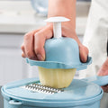 Multifunctional kitchen gadget: vegetable slicer & shredder - potato shredder, grater, and slicer for home use