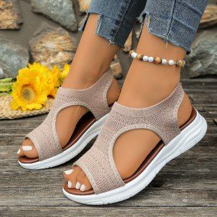 summer new arrivals: women's platform sandals for cross-border e-commerce, sizes 36-44 (eu). wholesale available. price difference: $0.67. suitable for  fba