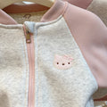 Autumn/winter girls' trendy three-layer quilted padded jacket, thickened baby girl outerwear, kids' warm clothing, casual fashion children's wear