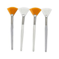 Beauty tools fan-shaped brush fruit acid brush makeup brush beauty mask brush modification essence brush single bag wholesale