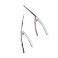 Stainless steel shrimp deveiner & shucker - kitchen gadget for removing veins, shelling, and backing shrimp