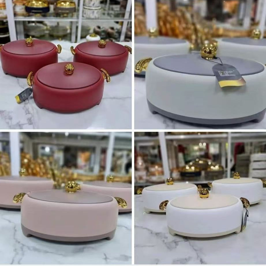 Food warmer container factory price direct salesexport egg-shaped high-leg insulated lunch box 2l-2.5l-3l