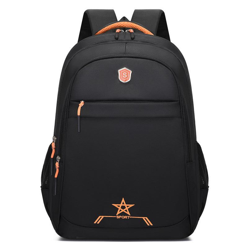 Computer bag new lightweight burden reduction middle school student schoolbag leisure business computer backpack men's travel backpack