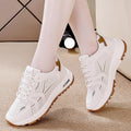 Spring autum women's shoes new arrival breathable mesh sneakers women's k-style thick solecasual soft bottom running dad shoes women