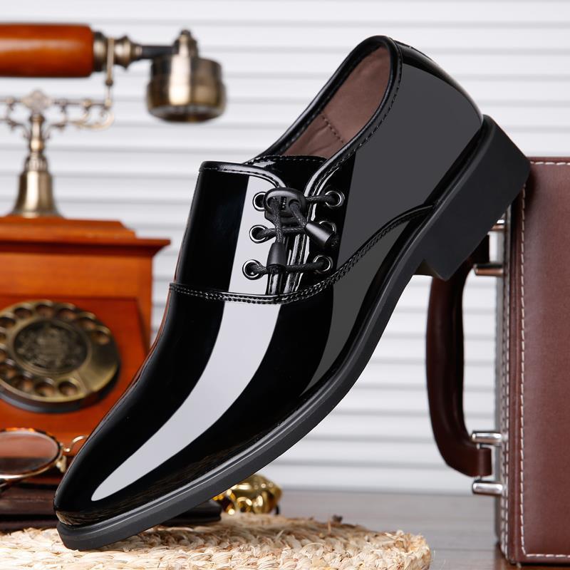 Clearance sale: spring new arrivals - men's durable casual leather shoes, comfortable & versatile business formal footwear, trendy men's shoes