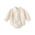 Chinese style baby spring & fall clothing chinoiserie bag butt baby girl baby clothes newborn onesie spring & fall full moon 100-day gift