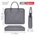 Business office conference bag oxford cloth tote document bag men's briefcase laptop bag business bag with logo printing