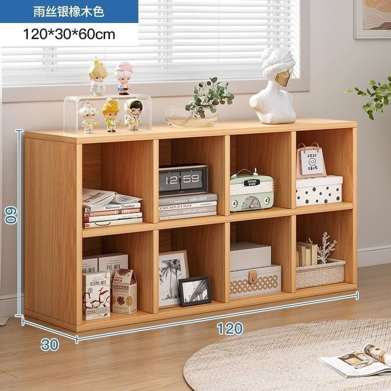 Bookshelf kindergarten reading rack multifunctional simple storage cabinet living room storage cabinet for home floor-standing storage rack