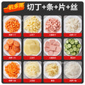 Dicing machine commercial potato multi-purpose capsules radish carrot onion shredding vegetable cutting machine slicing multi-function