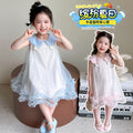 Girls' summer dress  new style chic baby girl mesh tank dress - super cute summer tank dress