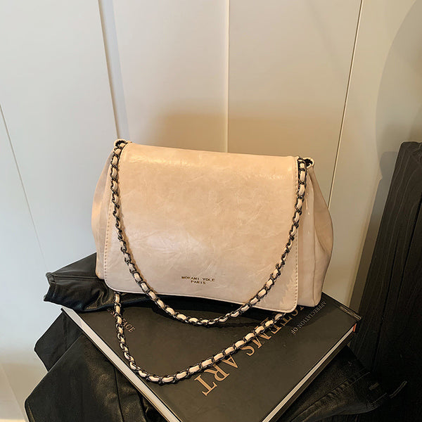 Niche texture underarm bag women's autumn and winter 2025 new trendy shoulder messenger bag versatile ins fashion chain bag
