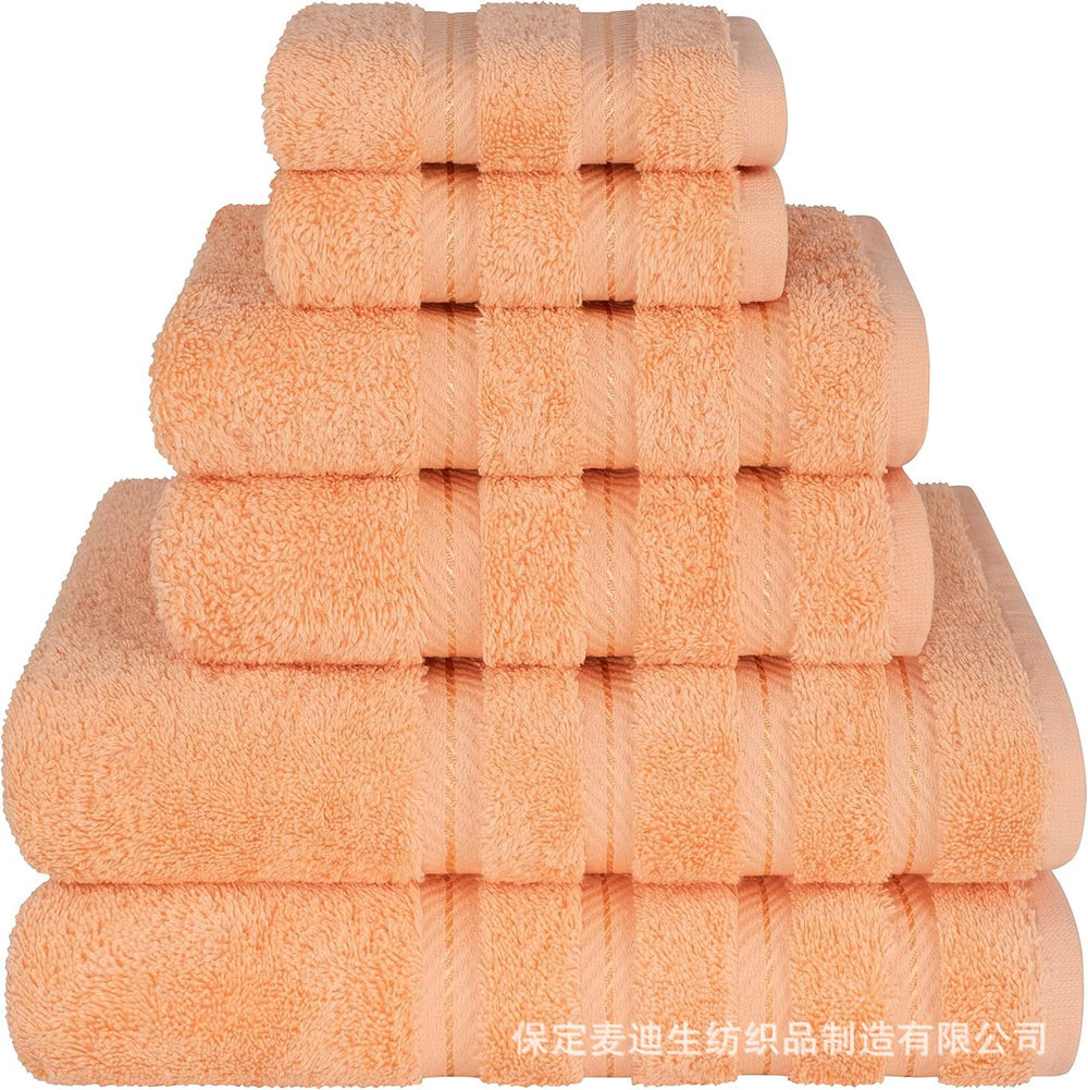6pcs purple towel set 1 bath towels 1 hand towels 1 towel suit