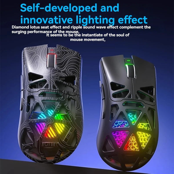 Tarantula SC620 hollow three-mode wireless bluetooth mouse usb lightweight e-sports mouse game desktop