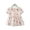 girls' summer dress - little girl baby princess dress - toddler & kids floral dress - puffy tulle skirt