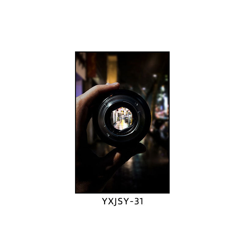 Camera photography Decorative painting Photo studio Black and white industrial style hanging painting Media studio Camera mural