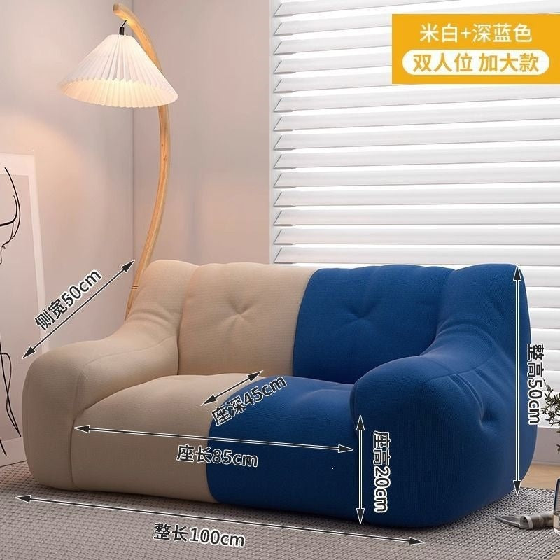Lazy sofa tatami can lie down and sleep double rental house for home casual chair bedroom floor single small sofa