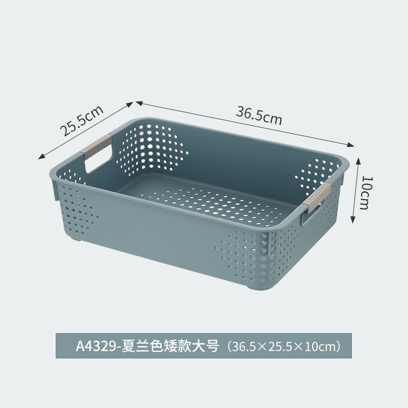 Wholesale desktop storage basket sundries storage box storage basket rectangular snack toy storage basket finishing box