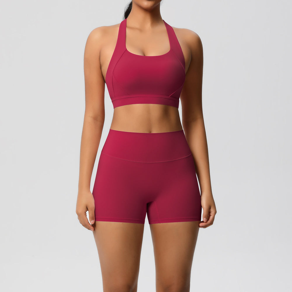 cloud feel outdoor casual running fitness suit high-intensity sports quick-drying tight butt lifting yoga suit