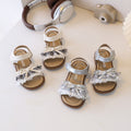 Custom square-toe, closed-toe sandals: stylish new spring collection for kids - round-toe, half-wrap, soft-soled, non-slip princess shoes