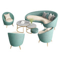 Single seater x 3 + three-seater + nesting coffee table set [please specify color in order notes]