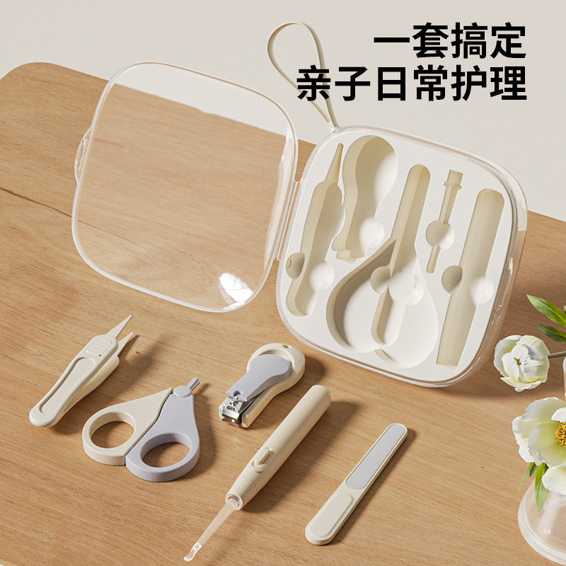 Baby nail clipper set - gentle & safe nail care for newborns & toddlers - anti-pinching design