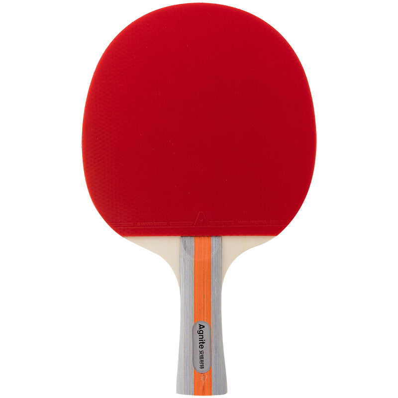Deli F2310 Angnet Competition Beginner Student Double Sided Anti-Glue Table Tennis Racket Two 3 Balls Wholesale