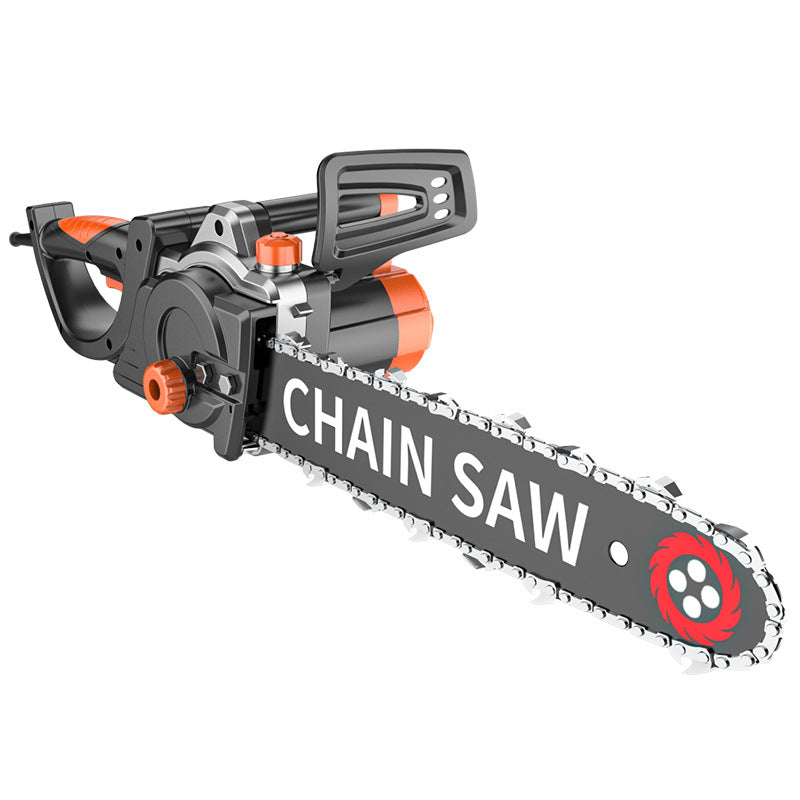 Chuangyi electric chainsaw logging saw 220v multifunctional electric chain saw for homeplug-in small handheld electric chain saw
