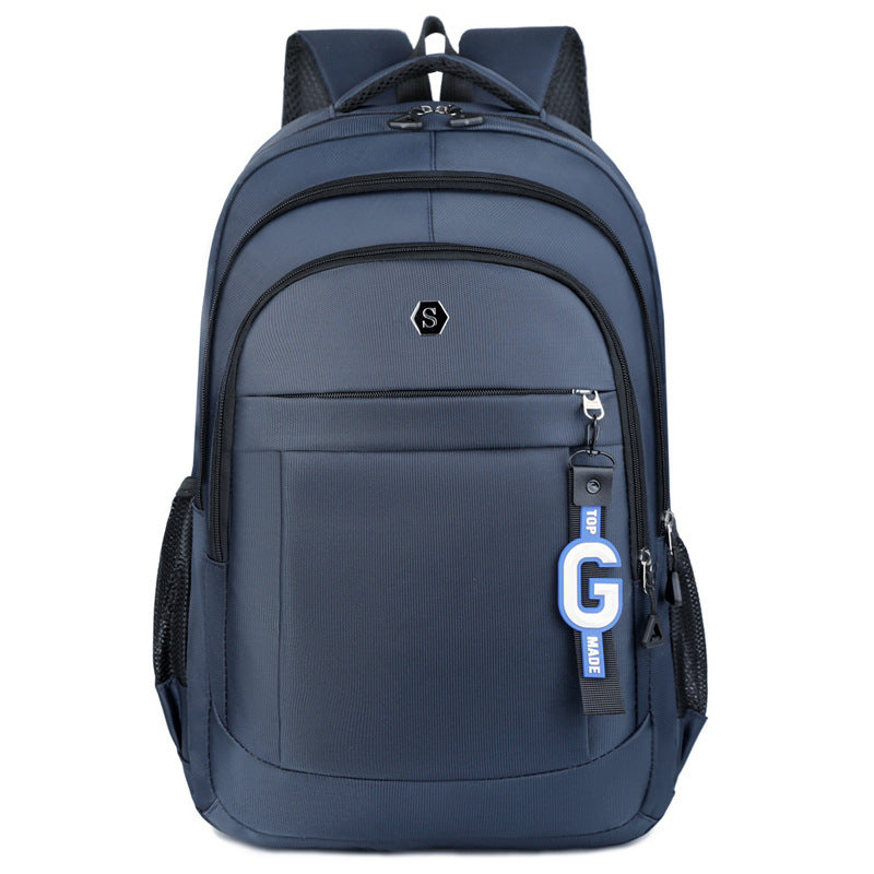 New Laptop Bag Men's and Women's Backpack Large Capacity Business Travel Backpack Premium Sense School Bag College Student