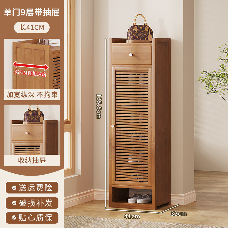 Simple shoe rack at home, large-capacity shoe cabinet at the door, cabinet for storing shoes, dustproof 40 pairs of shoes, new door cabinet