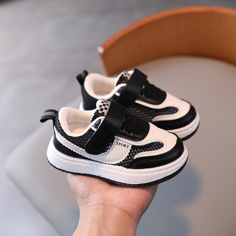 Kids' athletic shoes - spring/summer collection: boys' sneakers, girls' soft-soled breathable mesh shoes for infants and toddlers (ages 1-6)