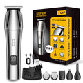 Electric hair clipper multifunctional set - quick charge, full body washable, precision trimming, beard trimmer, home hair clipper - cross-border e-commerce