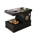 Italian normcore smart movable coffee table sofa side table small apartment living room side cabinet wireless charging corner table small trolley