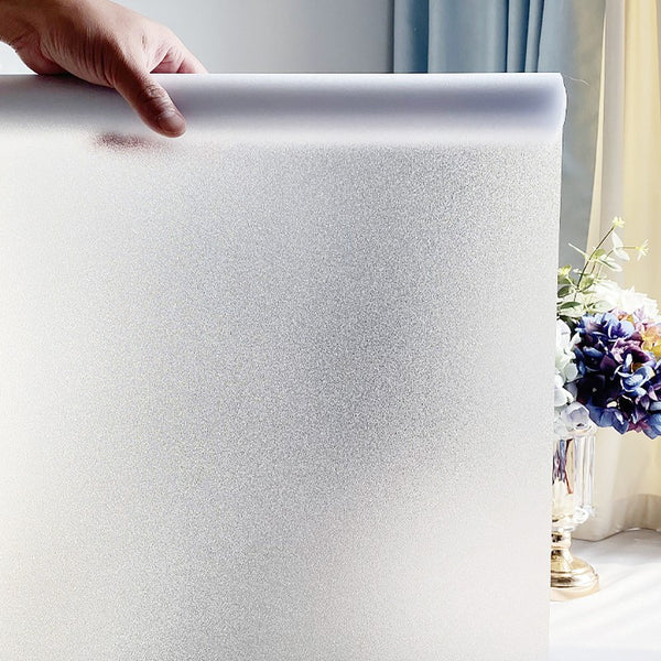 Frosted glass film with glue, light transmission, opaque, anti-peeping, shading, bathroom, anti-light, waterproof, window sticker