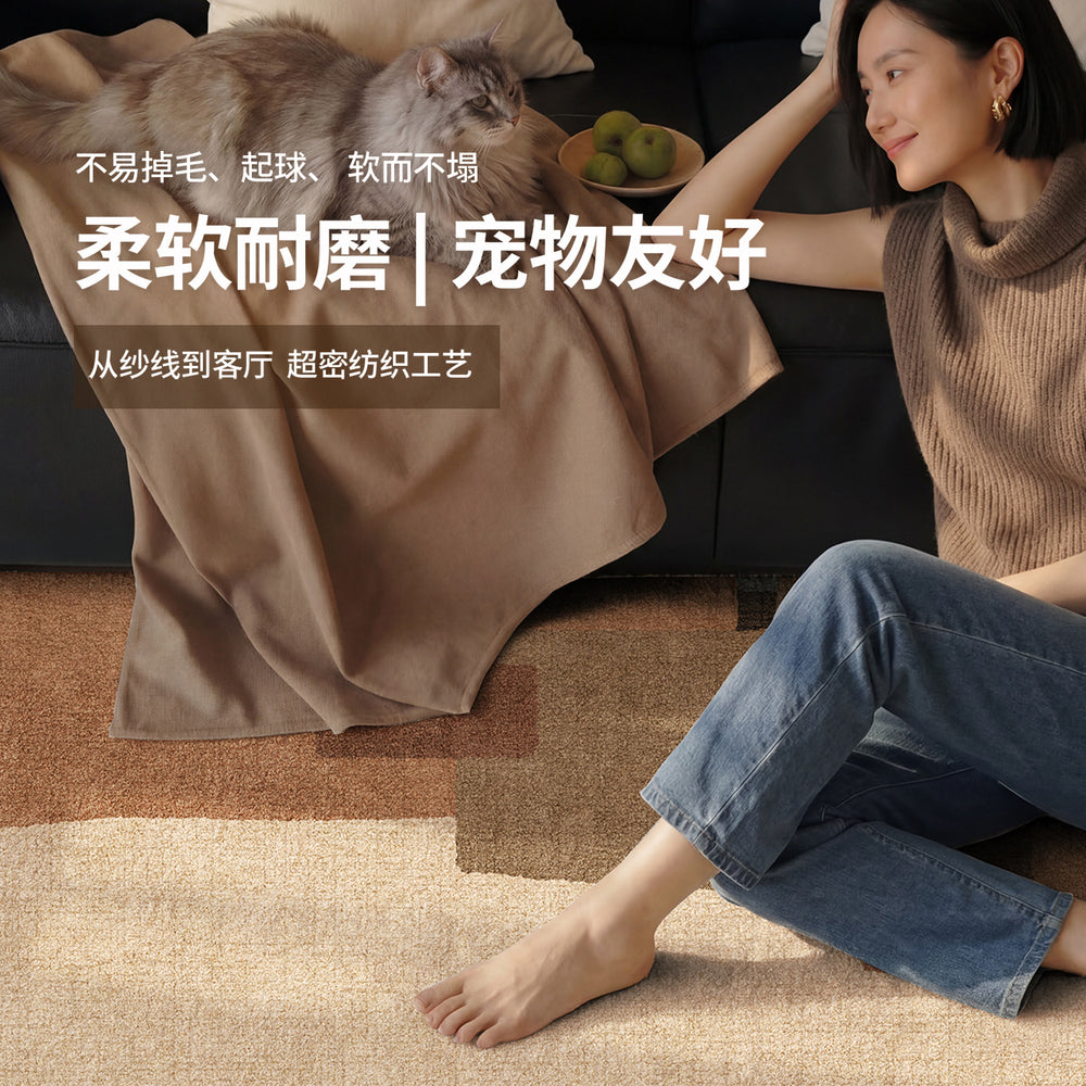 Carpet living room medieval style no-wash and wipeable dopamine for home bedside sofa carpet bedroom full large area