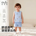 Baby summer tops vest camisole boys and girls pure cotton sleeveless t-shirt boys kids summer thin summer clothes