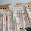 Girls'  autumn new arrival long-sleeve doll shirt with turn-down collar, spring/autumn chic embroidered blouse, korean style baby shirt, trendy