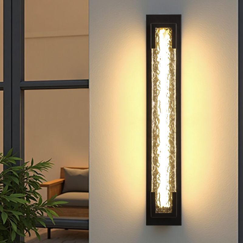 Minimalist modern outdoor wall sconce - villa courtyard gate wall lamp - garden fence wall light - new waterproof wall mounted light