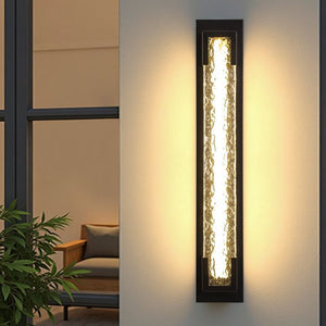 Minimalist modern outdoor wall sconce - villa courtyard gate wall lamp - garden fence wall light - new waterproof wall mounted light