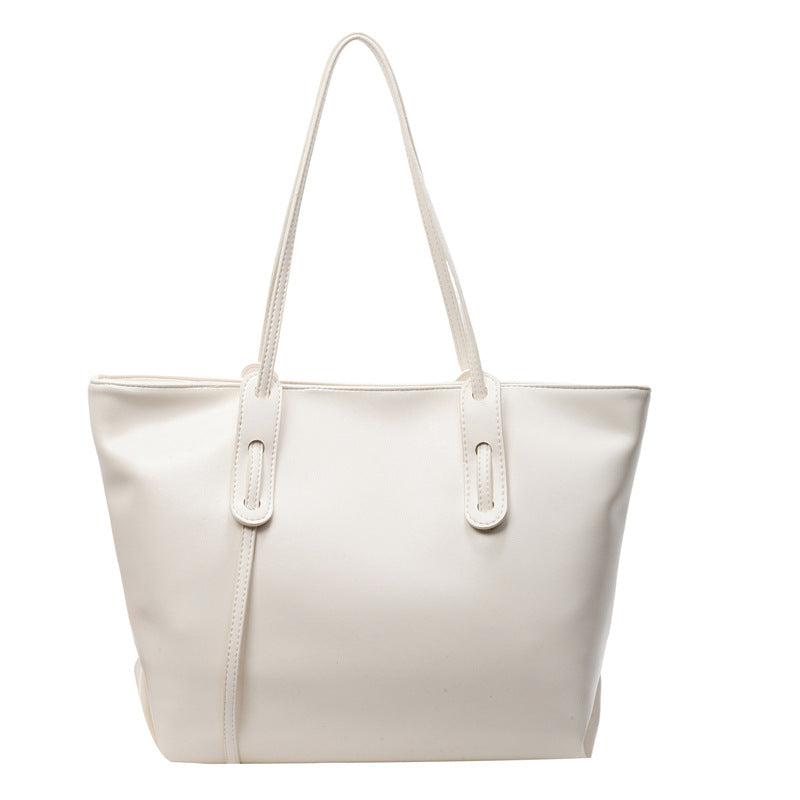 Large capacity 2026 new shoulder bag fashioneasiest for match satchel bag casual tote bag work clothingclassy women's bag