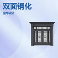 Villa entrance double door, security door, entry door, cast aluminum door, anti-theft door, grade a home zinc alloy door