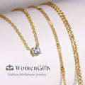 new arrivalins style multi-layered necklace european and american fashionniche stylestylish cuban chain clavicle chain for women