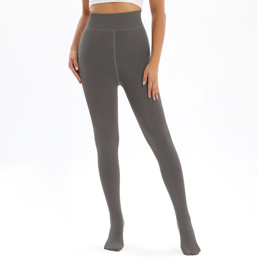 extra large size fleece-linedthickened pearl velvet bottom pants fall and winter 300gbest selling socks heattechoutwearall-in-one pants