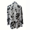 wholesale women's long-sleeved shirts, trendy all-season shirts with popular cross-border print designs, dropshipping available