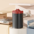 new volcano rainbow flame aroma diffuser, mini home humidifier with ambient light, usb desktop humidifier