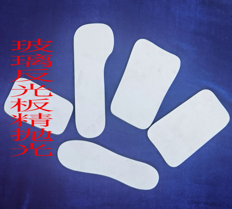 Glass dental reflector, double-sided single-sided background, jaw buccal lingual photographic plate, restoration of camera tools, oral cavity